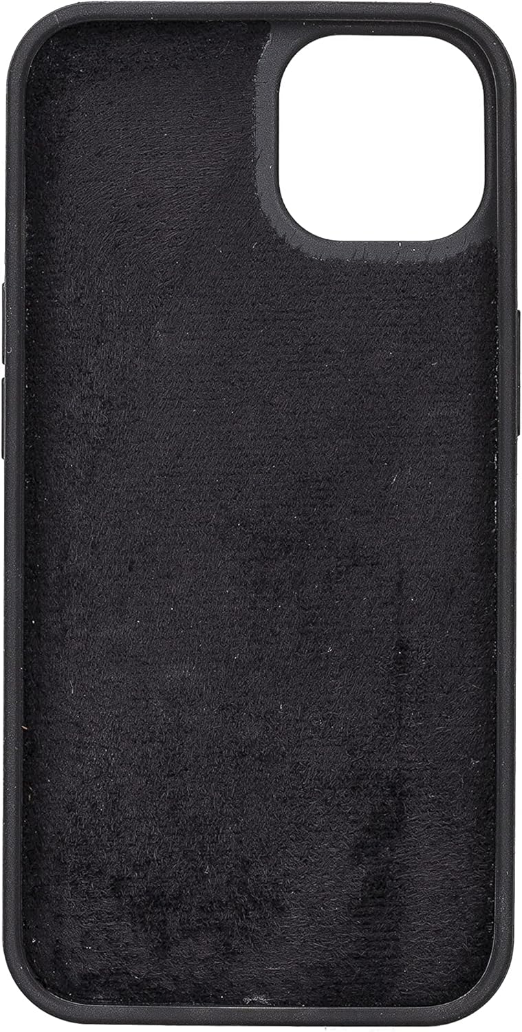 Solo Pelle Lederhülle kompatibel für iPhone 13 in 6.1 Zoll abnehmbare Hülle (2in1) Harvard Double in