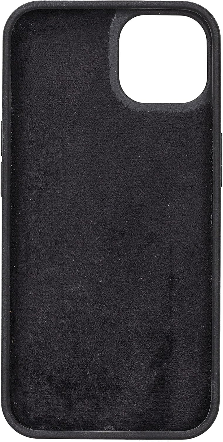 Solo Pelle Lederhülle kompatibel für iPhone 13 in 6.1 Zoll abnehmbare Hülle (2in1) Harvard Double in