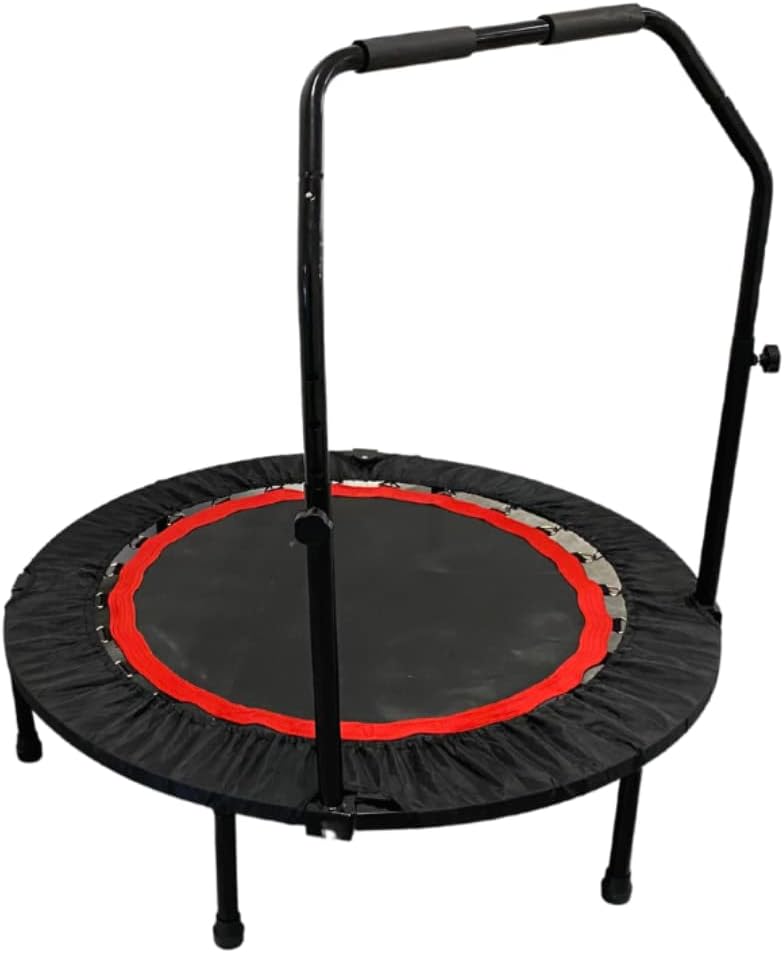 ATC Handels GmbH Trampolin Fitness mit und ohne Railing in 100 oder 120 cm - Fitness für zuhause, ef