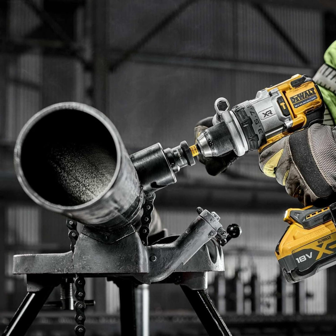 DEWALT DCD1007H2T-QW 3-Gang-Akku-Schlagbohrschrauber inkl. 2. Akku, inkl. Ladegerät