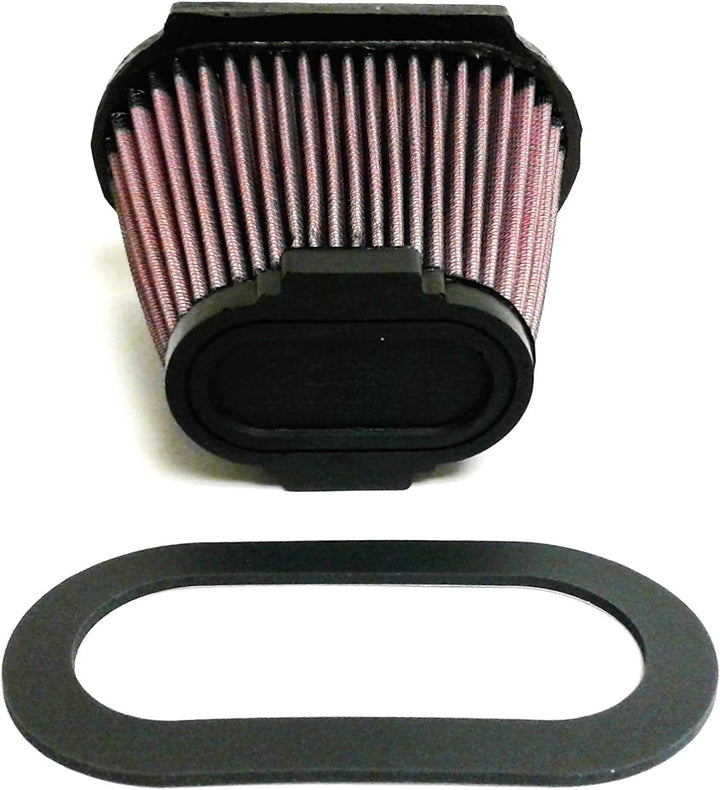 K&N YA-6601 Motorrad K&N Tausch-Luftfilter Rot