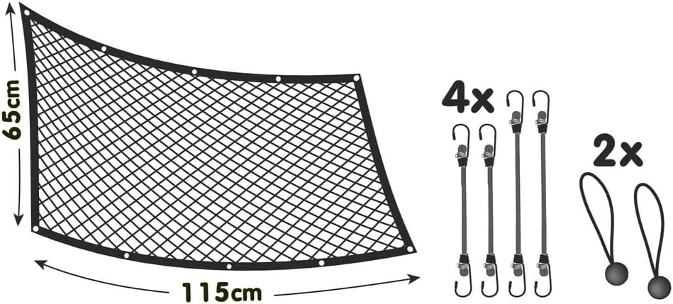 LAMPA 60461 Autonetz für Hunde schwarz