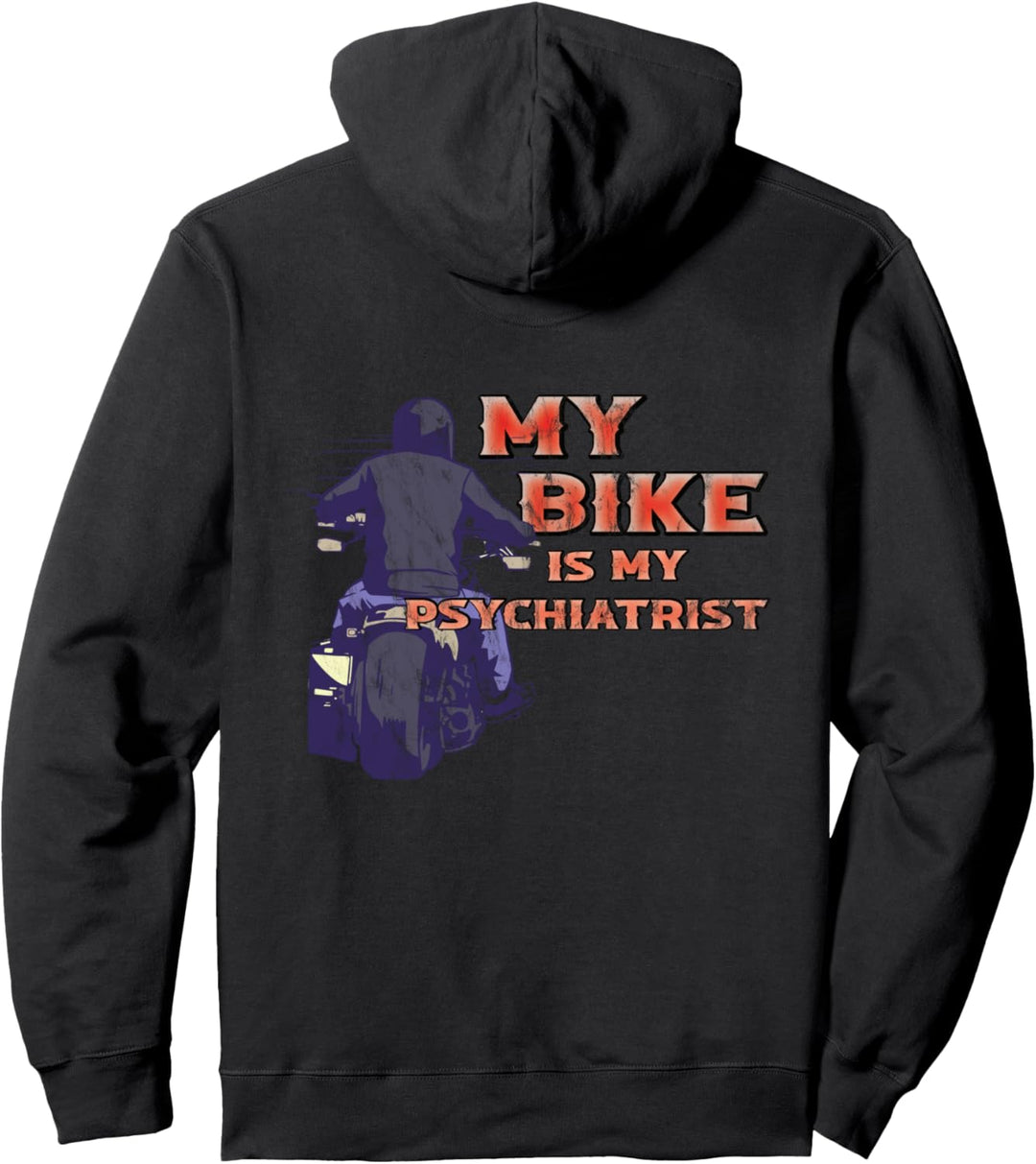 Lustige Motorrad Sprüche Motorrad Kleidung Deko Pullover Hoodie
