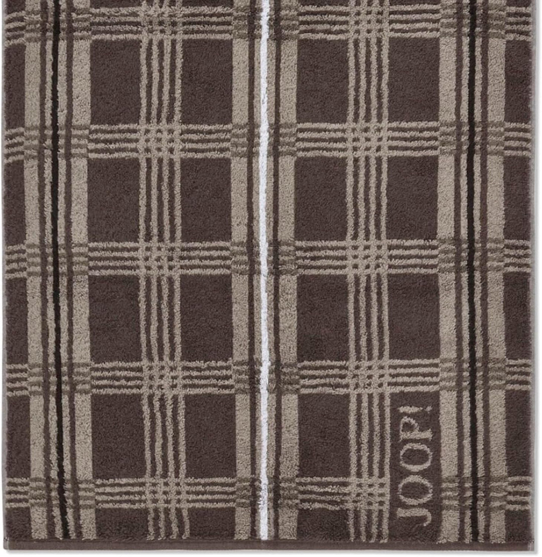 JOOP! Duschtuch Checks Checked 1685 | 36 graphit - 80 x 150 Duschtuch 80x150 cm, Duschtuch 80x150 cm