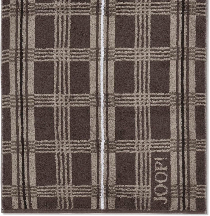 JOOP! Duschtuch Checks Checked 1685 | 36 graphit - 80 x 150 Duschtuch 80x150 cm, Duschtuch 80x150 cm