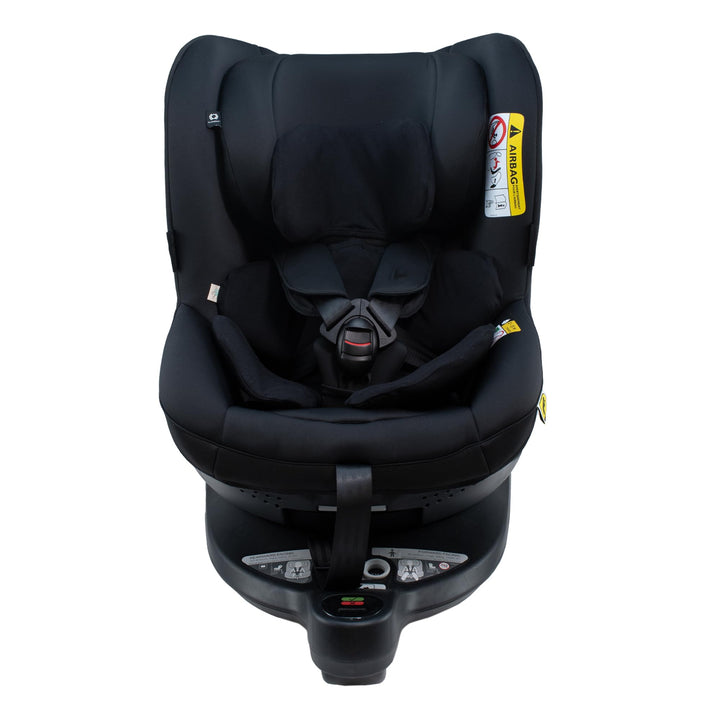 JYOKO Kids Bezug aus Baumwolle für Autositzverkleinerer, kompatibel mit Joie I-Spin 360 (Black Serie