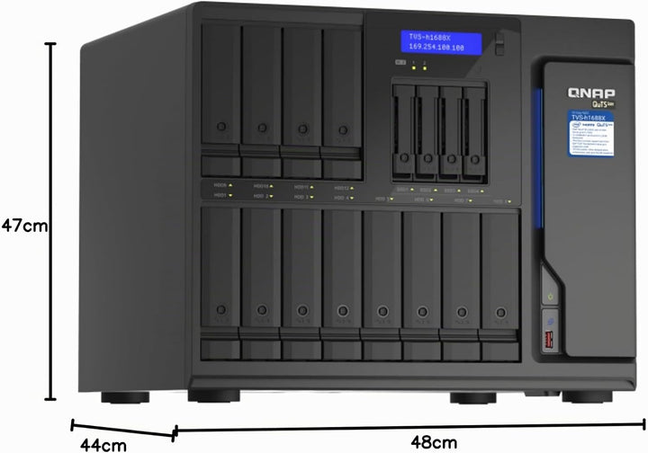Qnap TVS-h1688X-W1250-32G NAS 16-Bay