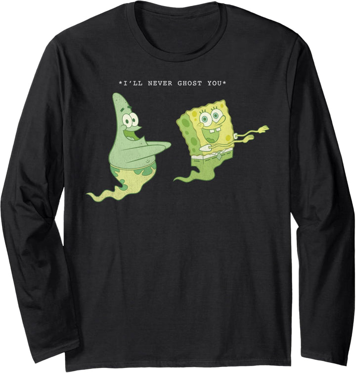 SpongeBob SquarePants Patrick Star I'll Never Ghost You Langarmshirt