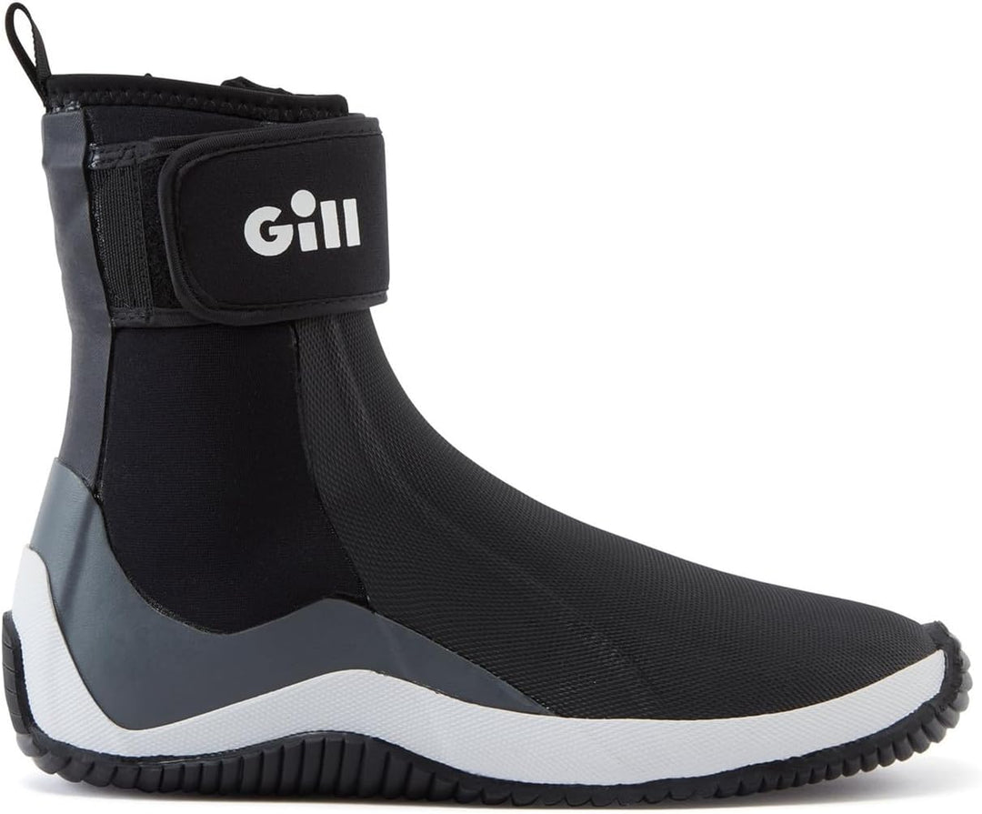 Gill 2023 Aero Sailing Boots - Black/White 48 EU Schwarz, 48 EU Schwarz