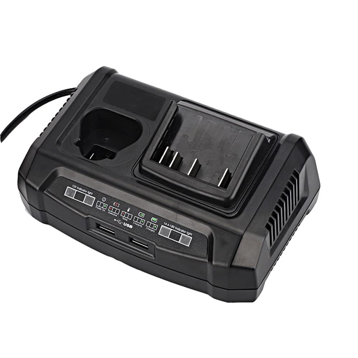 Dual Port Ladegerät für Bosch 10.8-18V Lithiumbatterien BAT411 BAT411A BAT412A BAT610G 2607336013 16