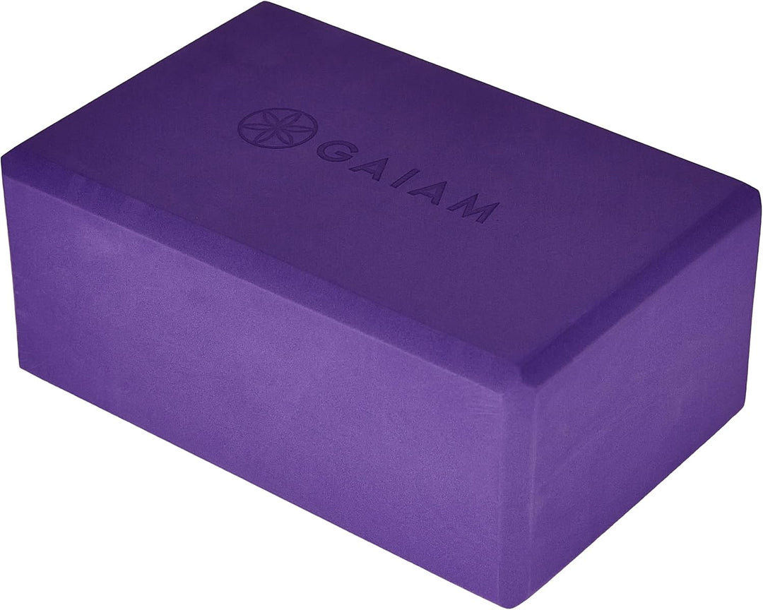 KRETIX Gaiam Essentials Yoga-Block (2er-Set) - stützende, weiche, rutschfeste Schaumstoffoberfläche