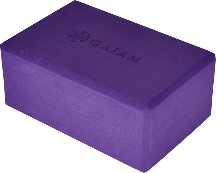 KRETIX Gaiam Essentials Yoga-Block (2er-Set) - stützende, weiche, rutschfeste Schaumstoffoberfläche