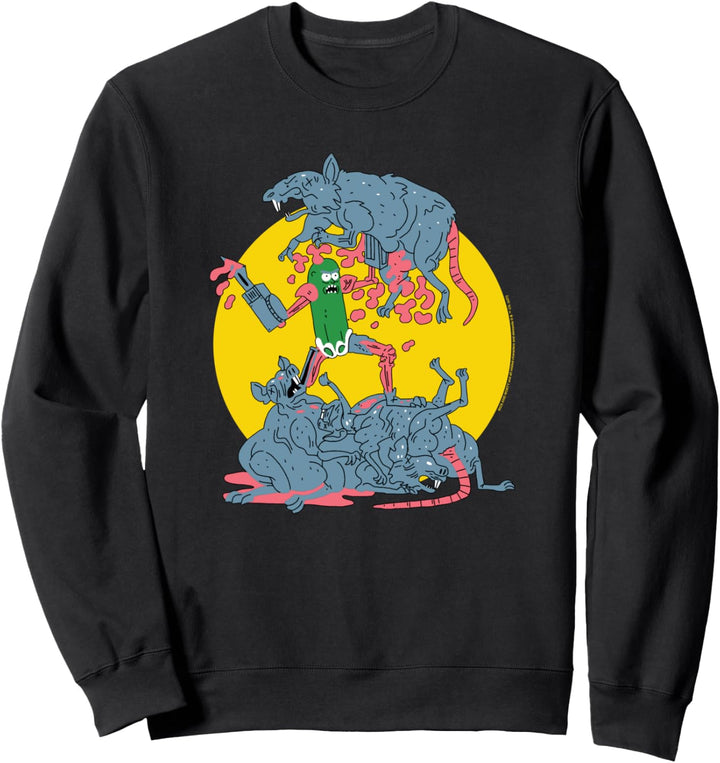 Rick and Morty The Adventures of Pickle Rick Sweatshirt