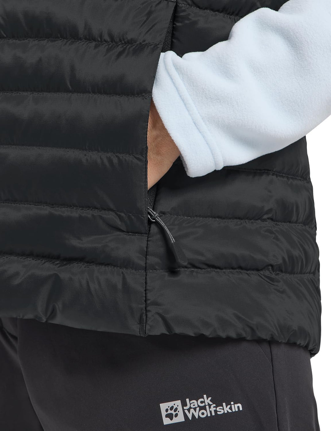 Jack Wolfskin Damen Pilvi Down Vest W Daunenweste, Schwarz