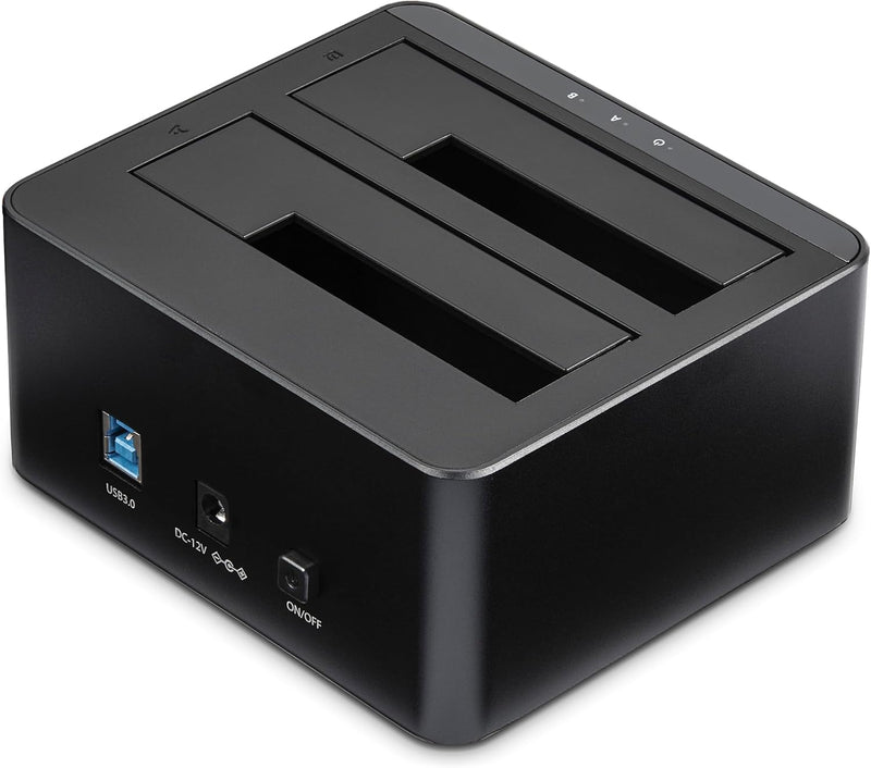 StarTech.com SATA Festplatten Dockingstation für 2x 2,5/3,5" SATA SSDs/HDDs - USB 3.0 - HDD Docking
