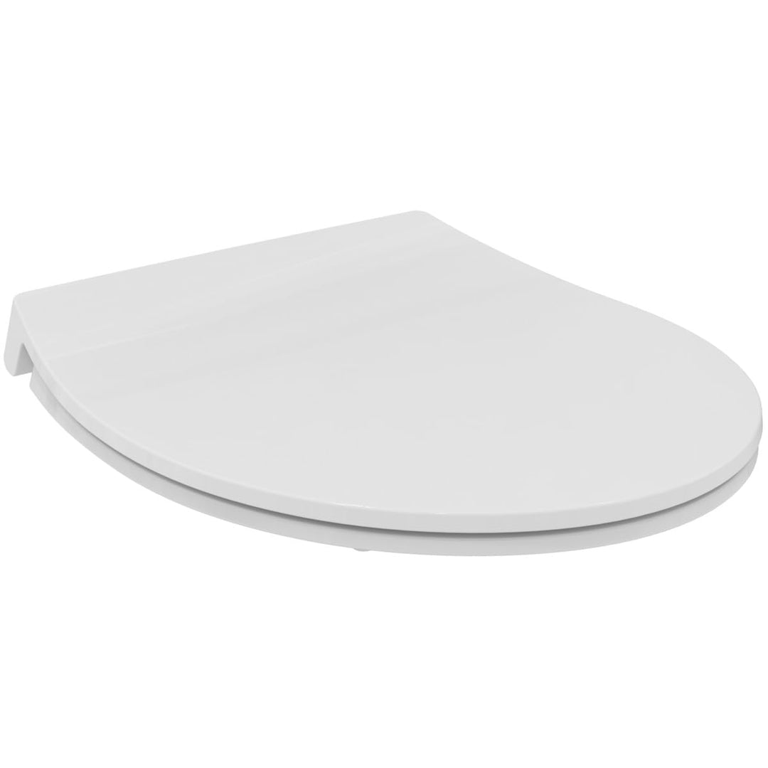 Ideal Standard Universal WC-Sitz mit Absenkautomatik (Softclose), Abnehmbarer Toilettensitz in ovale