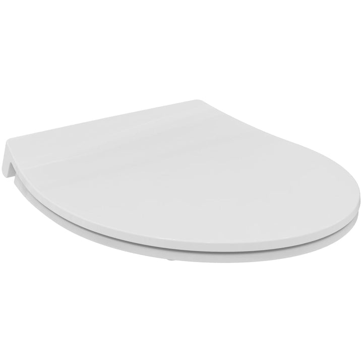 Ideal Standard Universal WC-Sitz mit Absenkautomatik (Softclose), Abnehmbarer Toilettensitz in ovale