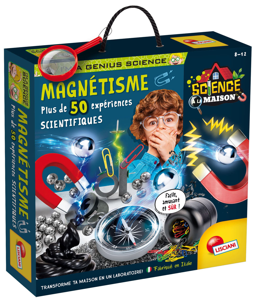 Lisciani – I'm A Genius Magnetismus – über 50 wissenschaftliche Experimente auf Magnetismus und Magn