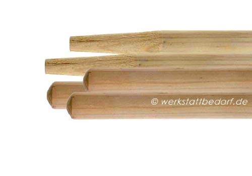 5X Besenstiele aus Kiefernholz superstabil 140cm Ø28mm, mit Konus