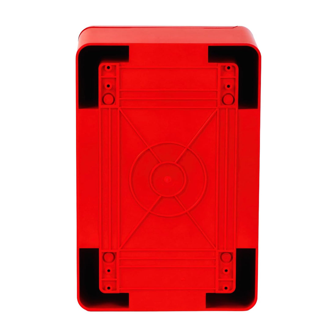 BOXEXPERT® Verteilerkasten aussen wasserdicht [ABS Kunststoff IP65 Gehäuse] rot (Serie Fleet) 300x20