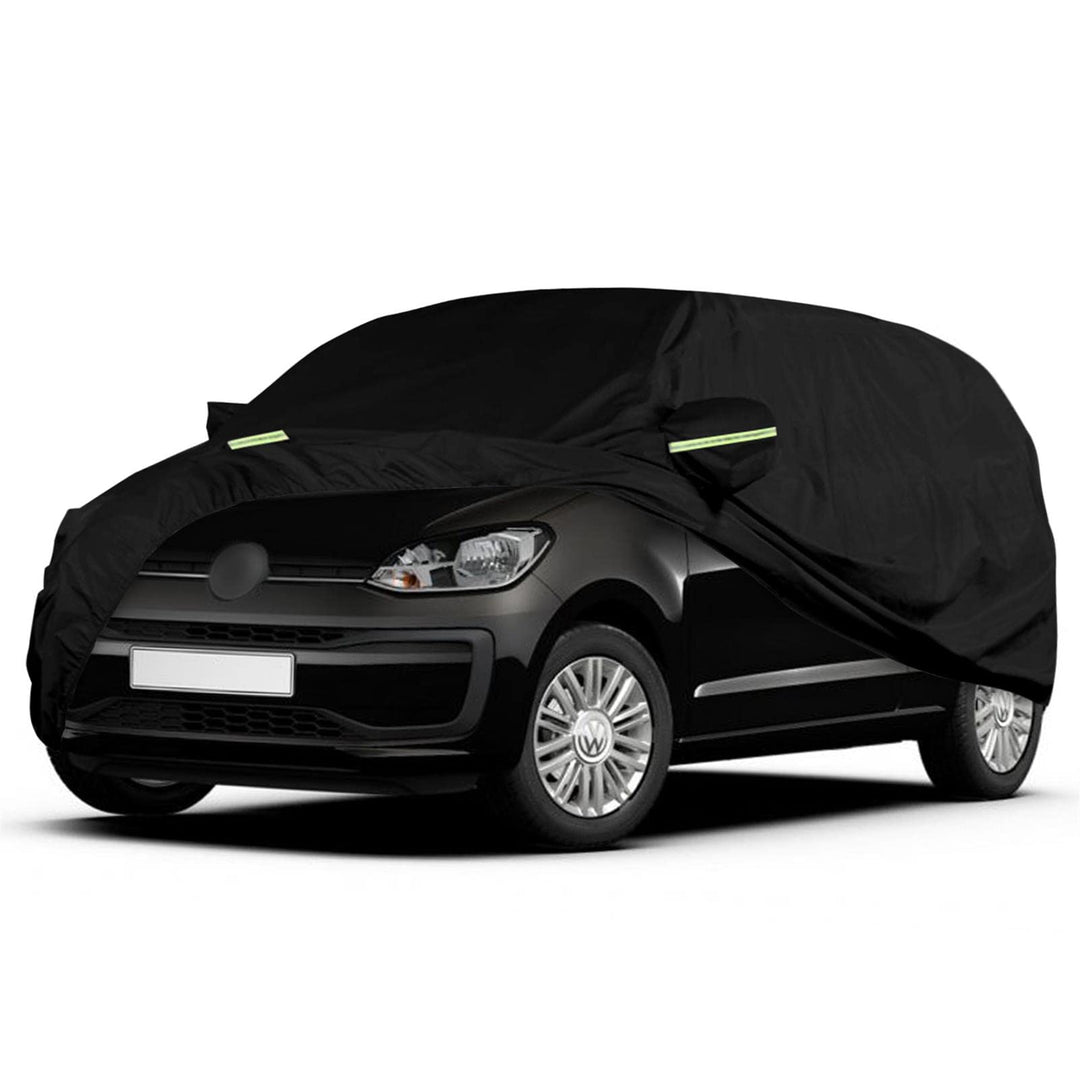 Autoabdeckung Wasserdicht Kompatibel mit VW UP 2011-2024, Atmungsaktiv Vollgarage Autoplane für Rege