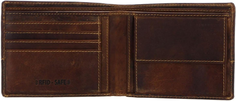 Chiemsee Kuba Leather Wallet Cognac, Cognac