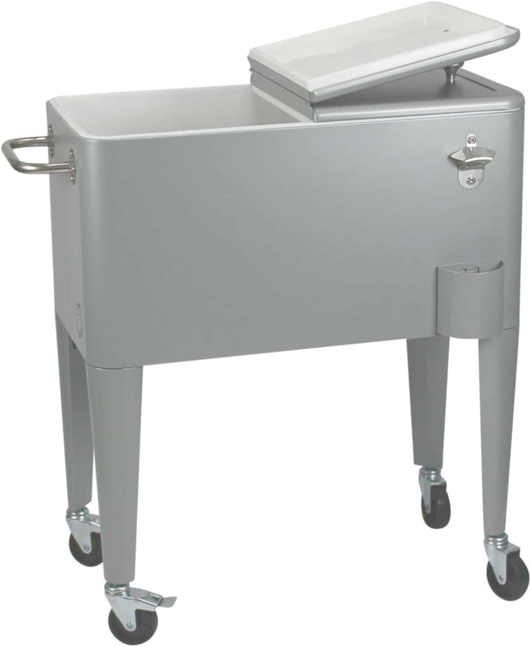 Kailua Cooler - Kühlbox, Kühlwagen, Getränkekühler Grau, Grau