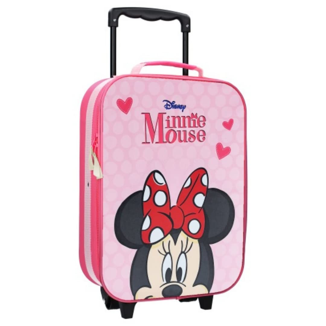 mybagstory - Koffer - Minnie Mouse - Rosa - Kinder - Gepäck - Reise - Urlaub - Mädchen Koffer - Grös