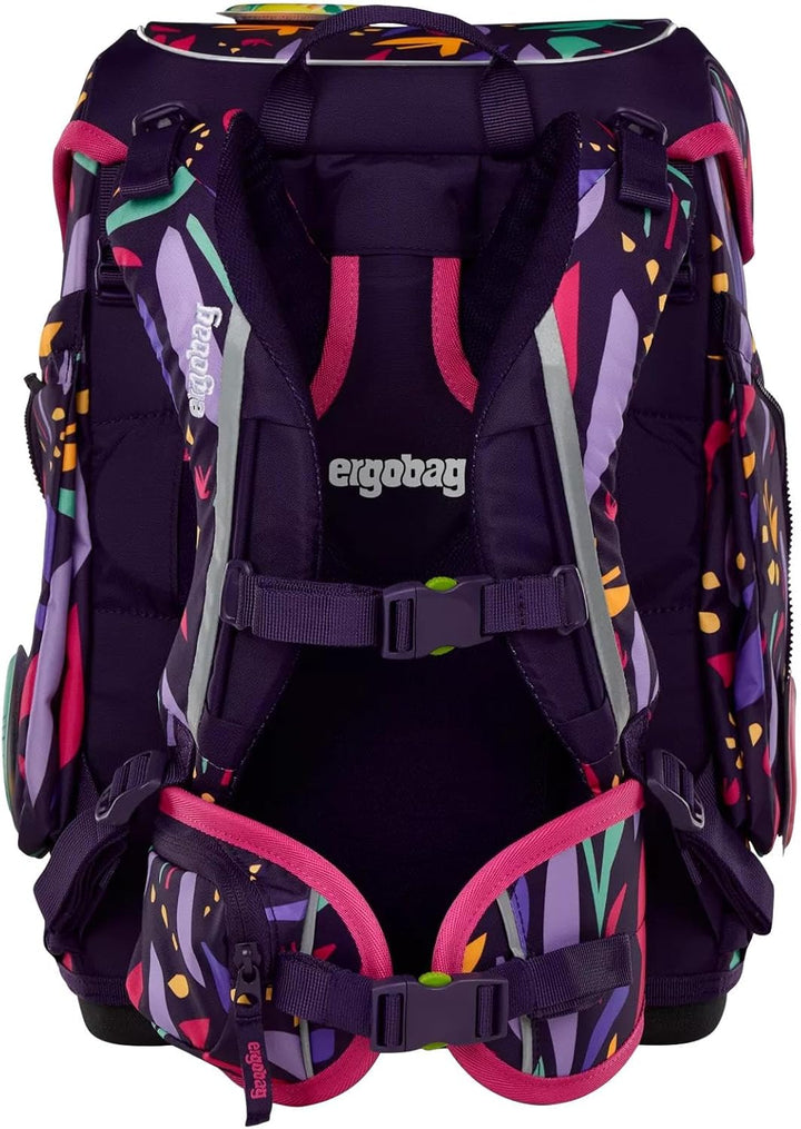 ergobag cubo Set ergonomischer Schulranzen Klassisch 5-teilig 1. Klasse Grundschule 20 L Ambärzonas