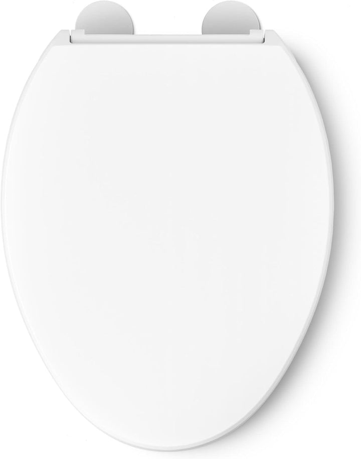 Kohler Hyten Toilettensitz, verlängert, mit Absenkautomatik, Weiss Elongated Weiss, Elongated Weiss