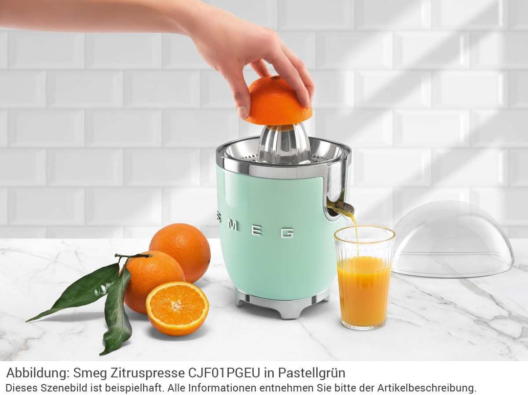 Smeg Zitruspresse CJF01CREU, Edelstahl,