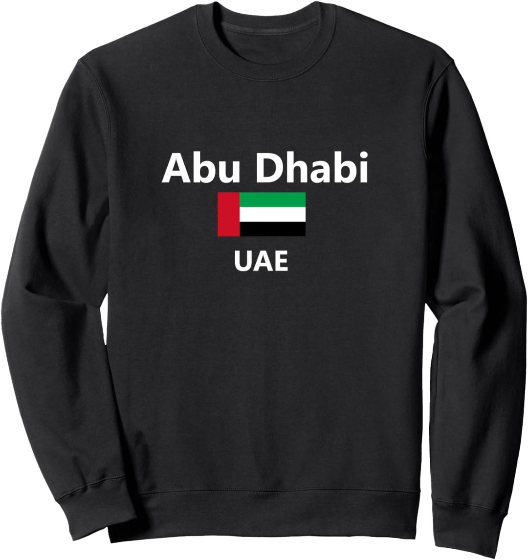 Abu Dhabi United Arab Emirates UAE Flag Country Sweatshirt