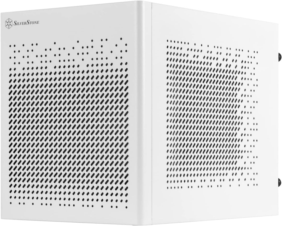 SilverStone Technology SUGO 16, weiss, Mini-ITX-Cube-Gehäuse ganz aus Stahl, SST-SG16W (weiss)