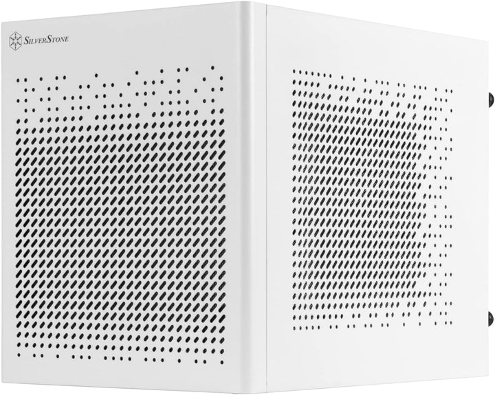 SilverStone Technology SUGO 16, weiss, Mini-ITX-Cube-Gehäuse ganz aus Stahl, SST-SG16W (weiss)