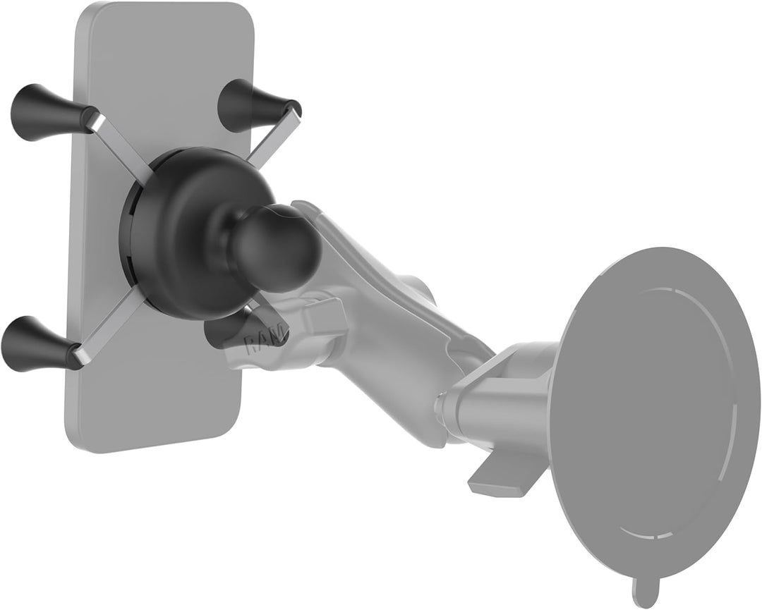 RAM Mounts Universal X-Grip Halteklammer für Smartphones mit 1-Zoll Kugel (RAM-HOL-UN7BU)