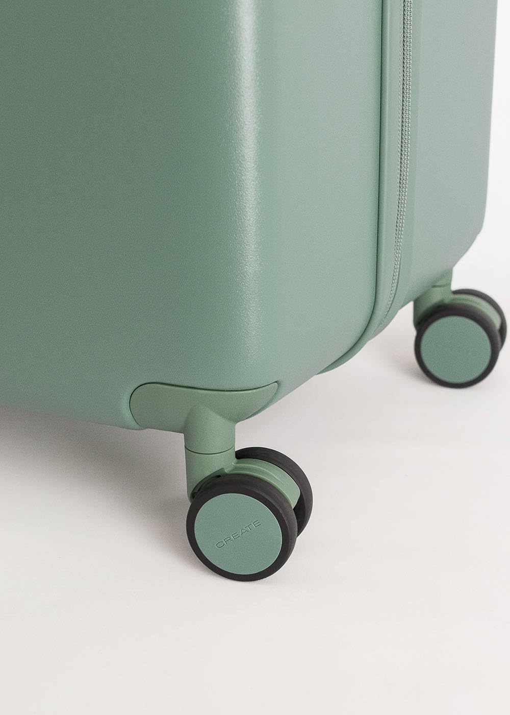 CREATE / Luggage Studio/Polycarbonat-Koffer Salbeigrün / 47x27x66cm / TSA-Vorhängeschloss, 4 multidi