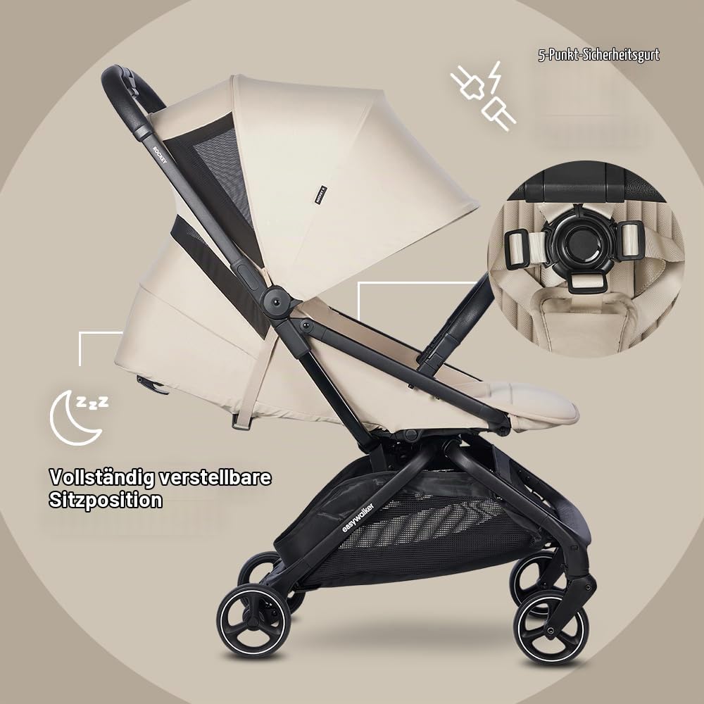Easywalker Rockey S - Bright Taupe, Bright Taupe