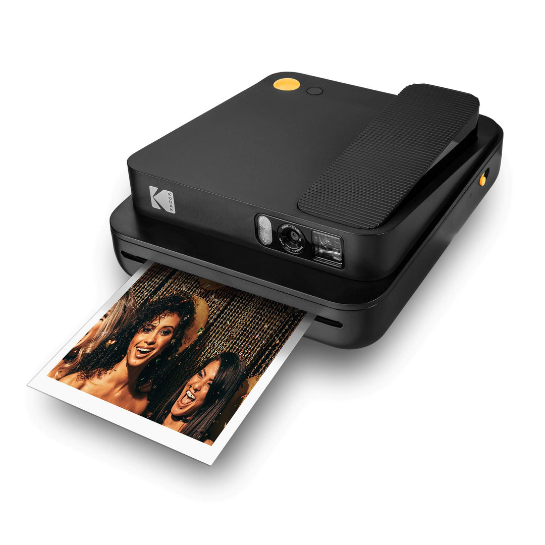 KODAK Smile Classic Sofortbilddigitalkamera + Bluetooth (Schwarz), 16MP, 35 Drucke/Aufladung – Start