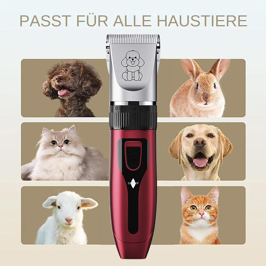 Haarschneider Für Hunde Und Katzen,Leise Elektrischer Hundeschneider Mit Niedriger Geräuschentwicklu