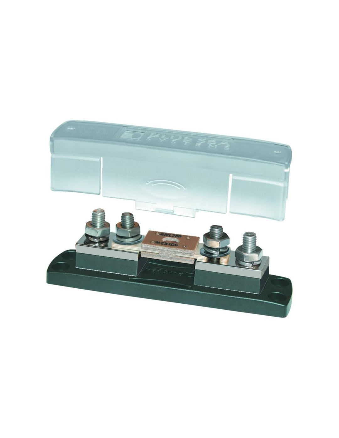 Blue Sea Systems 5503 ANL 35A bis 750A Sicherungsblock mit Isolierabdeckung, 17,8 x 5,0 cm