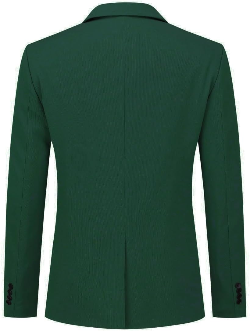 Allthemen Herren Anzug Stretch 2 Teilig Herrenanzug Slim Fit Business Hochzeitsanzug 1 Knopf für Män
