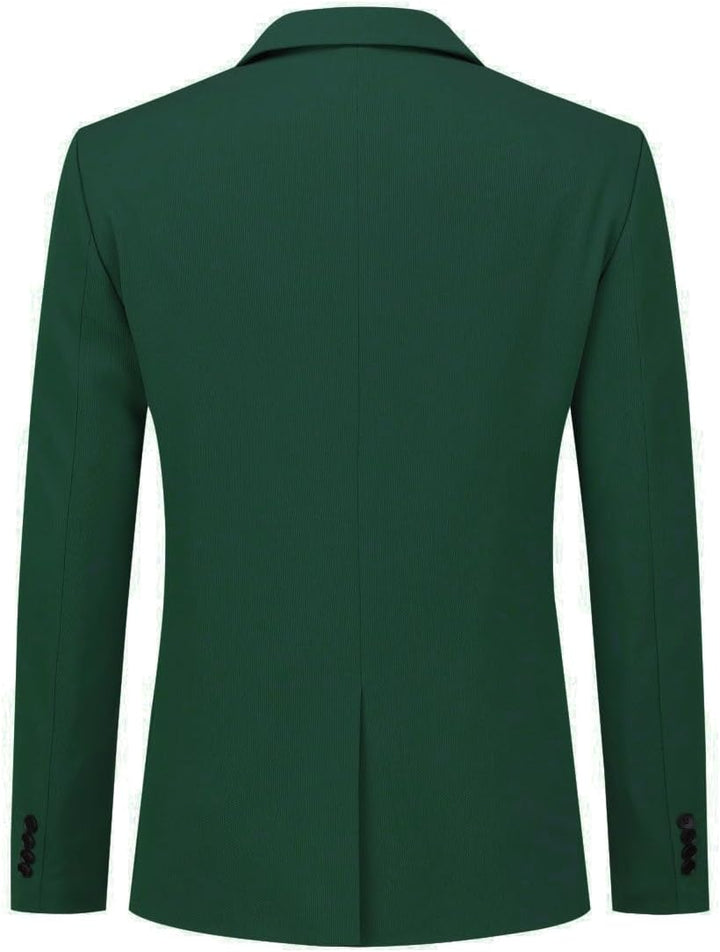 Allthemen Herren Anzug Stretch 2 Teilig Herrenanzug Slim Fit Business Hochzeitsanzug 1 Knopf für Män