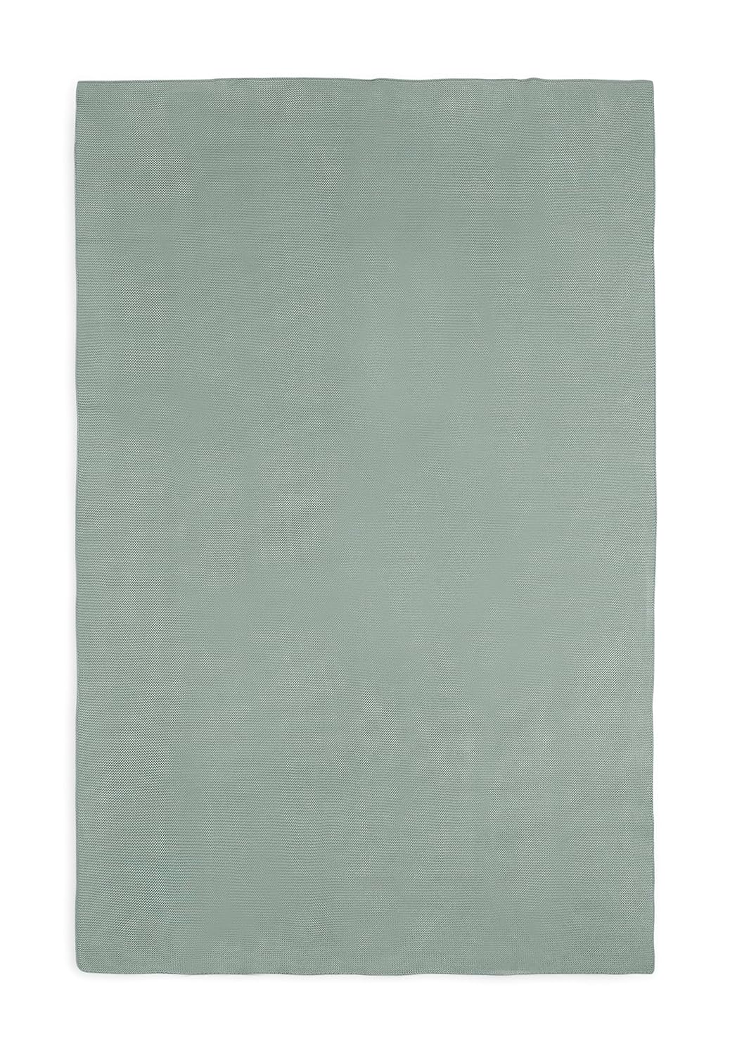 Jollein Strickdecke Basic Waldgrün 100 x 150 cm