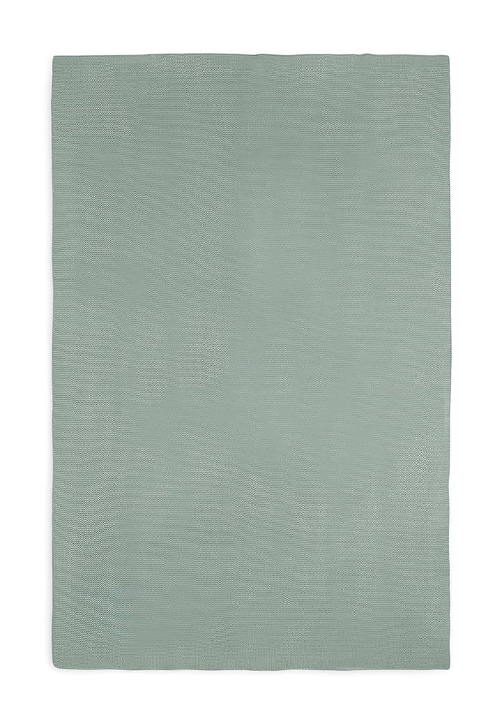 Jollein Strickdecke Basic Waldgrün 100 x 150 cm