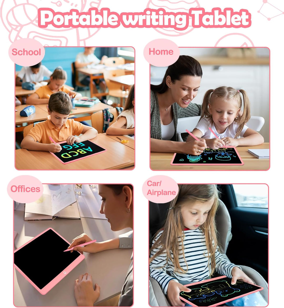 LCD Schreibtablett für Kinde 16 Zoll LCD Schreibtafel, Maltafel Kinder Elektronisch Spielzeug ab 3-8