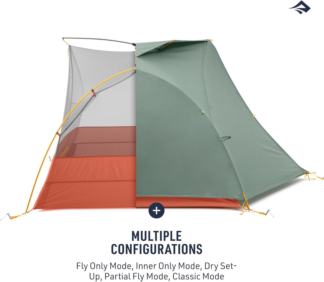 Sea to Summit Ikos TR 2 Zelt Campingzelt Grau 3 Person, Grau 3 Person