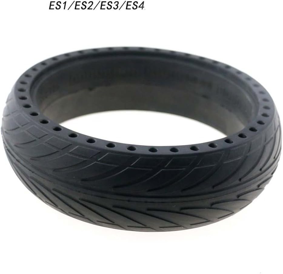 SPORTARC 20,3 cm Vollreifen 8x2,125 für Ninebot Segway ES1/ES2/ES3/ES4 Elektroroller in Schwarz aus