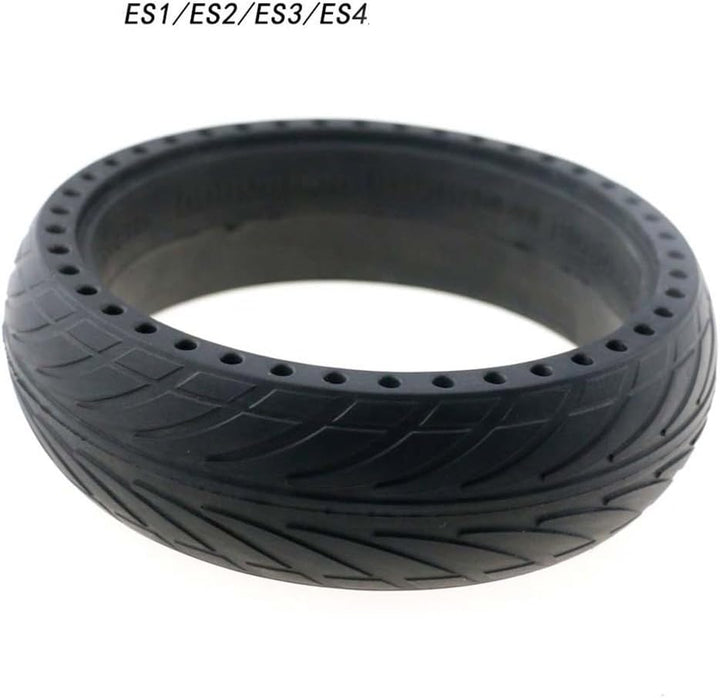 SPORTARC 20,3 cm Vollreifen 8x2,125 für Ninebot Segway ES1/ES2/ES3/ES4 Elektroroller in Schwarz aus