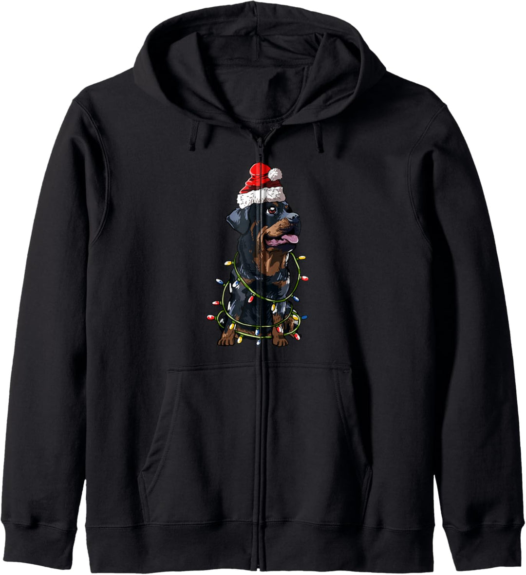 Rottweiler Weihnachten Geschenk X-Mas Hunde Kostüm Kapuzenjacke