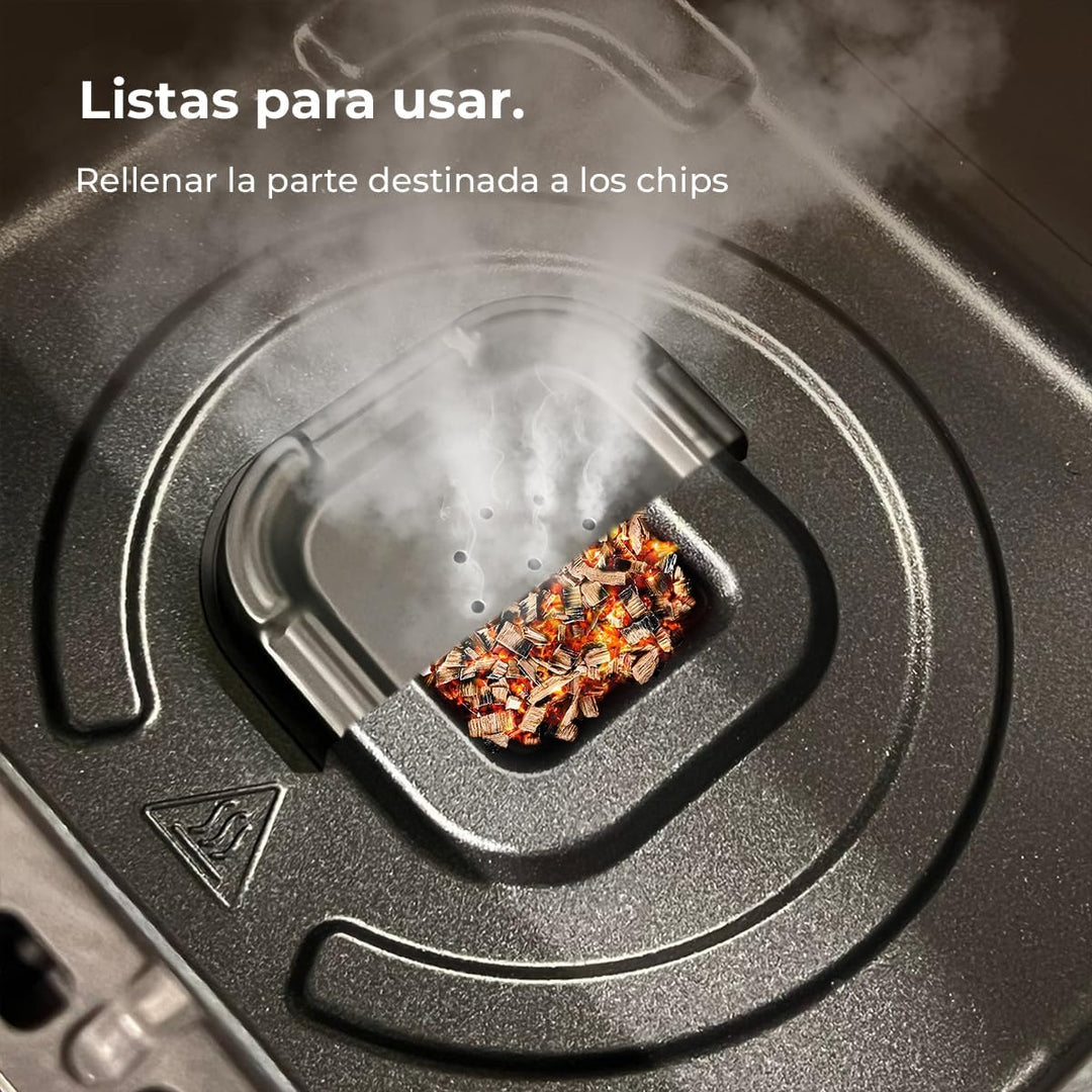 Cecotec Zubehör für Heissluftfritteusen - Air Fryer - Smokin' Apple Pellets. Holzpellets aus Apfelba